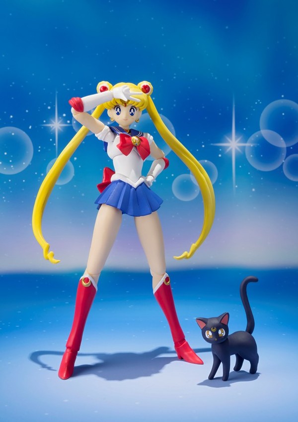 Luna, Sailor Moon (Original Anime Color), Bishoujo Senshi Sailor Moon, Bandai, Action/Dolls